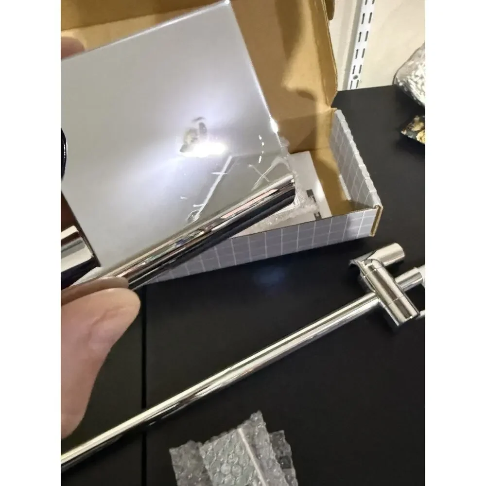 Hansgrohe Vernis Blend S 650 Shower Rail Set Chrome 04969000 Open Box NEW READ
